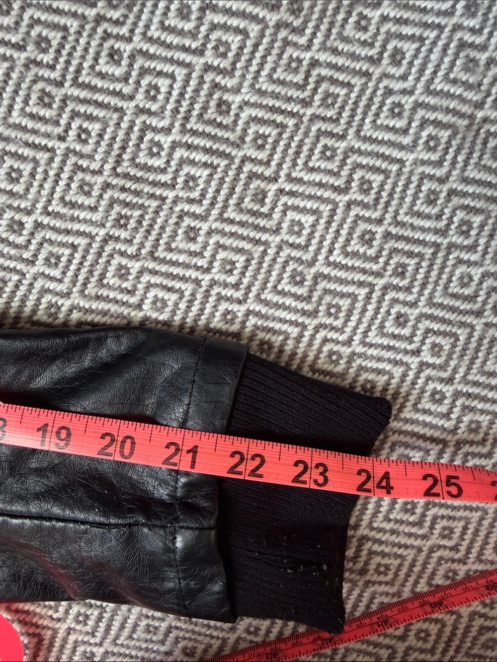 Miss Post Black Faux Leather Hooded Jacket - Picture 12 of 15